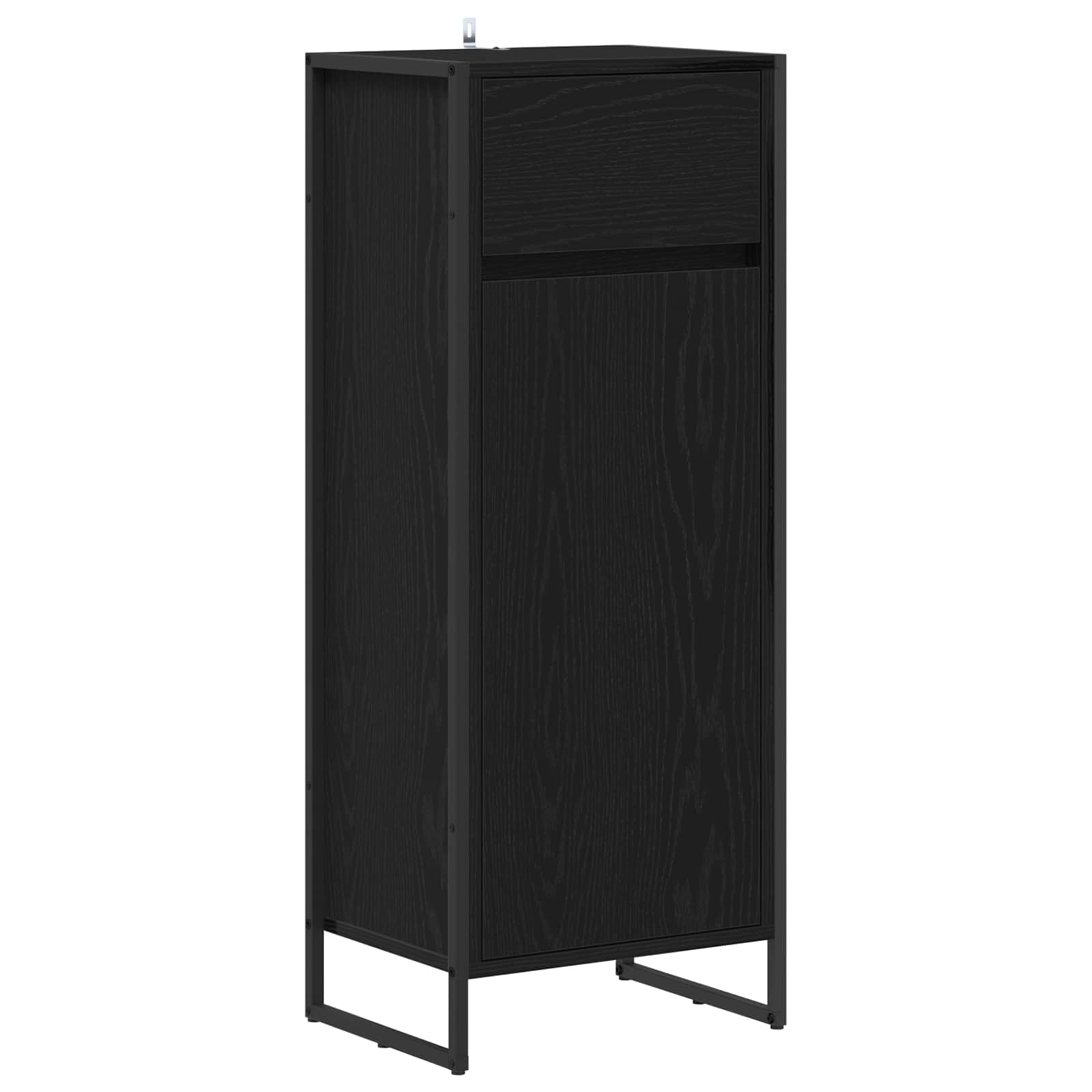 Ensemble de mobilier de salle de bain 4 pc Chêne noir - XIOS