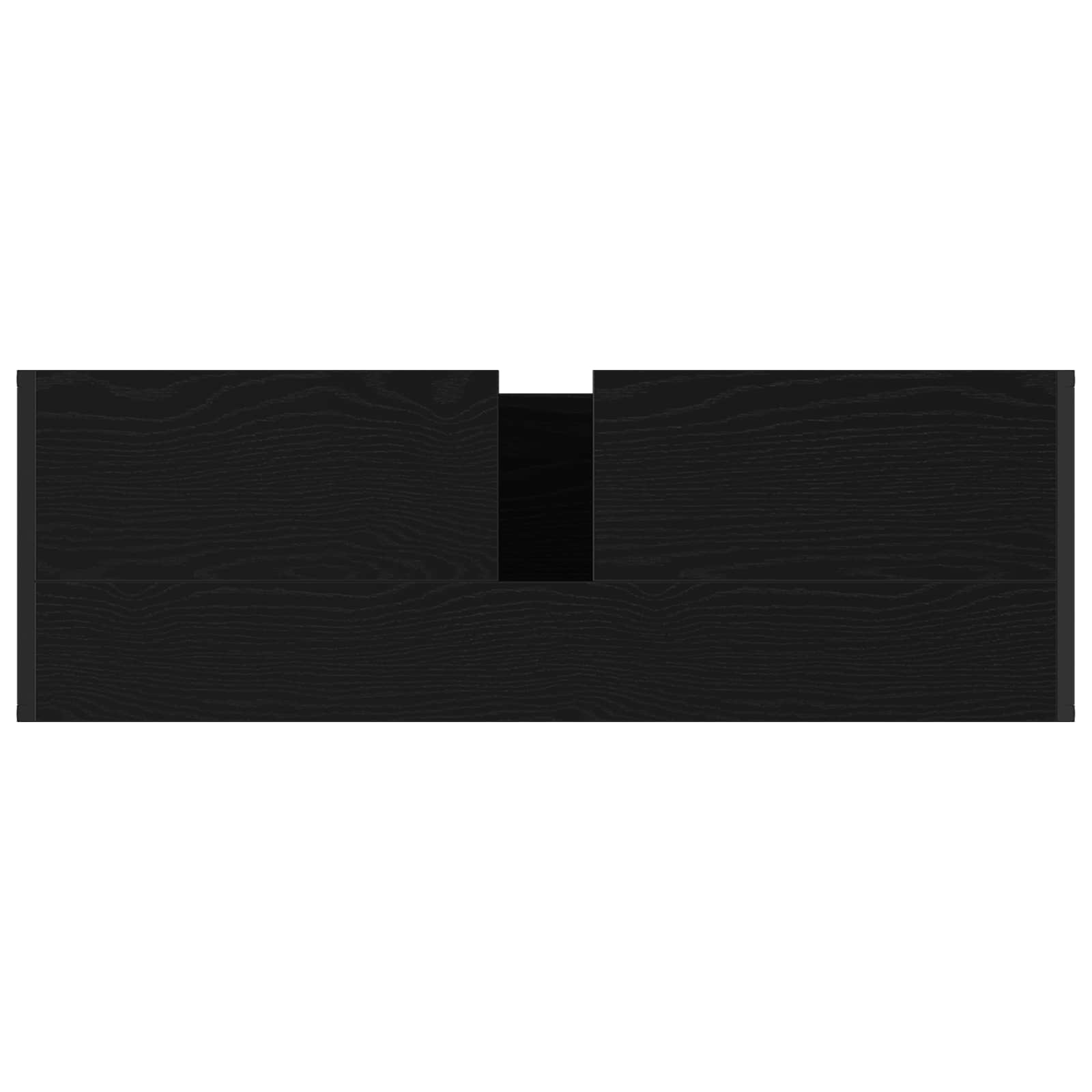 Ensemble de mobilier de salle de bain 4 pc Chêne noir - XIOS