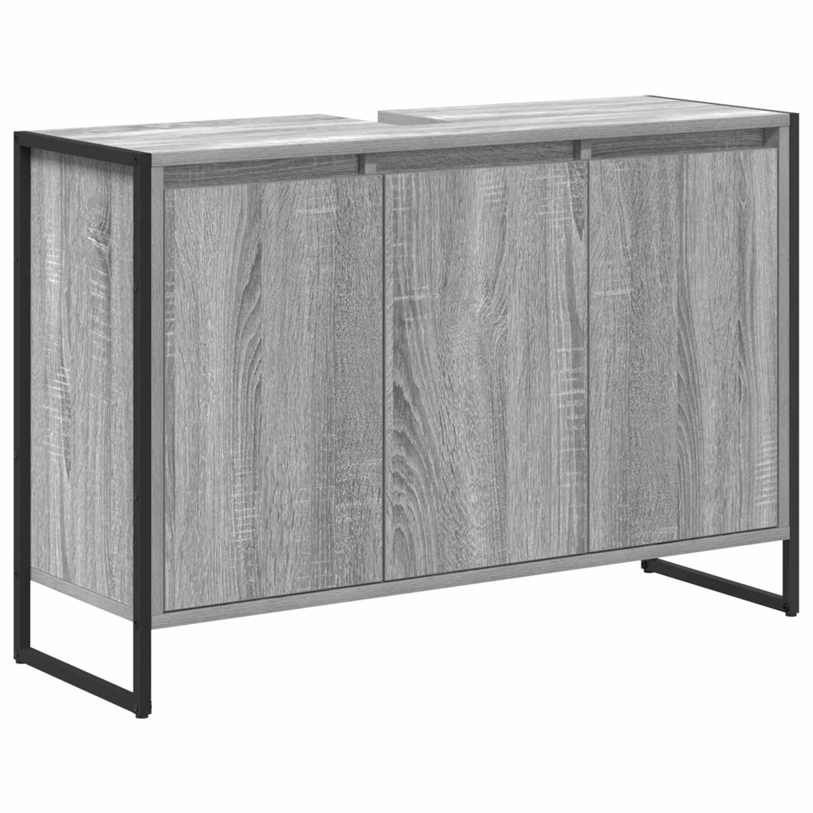 Ensemble de mobilier de salle de bain 4 pc Gris Sonoma - XIOS