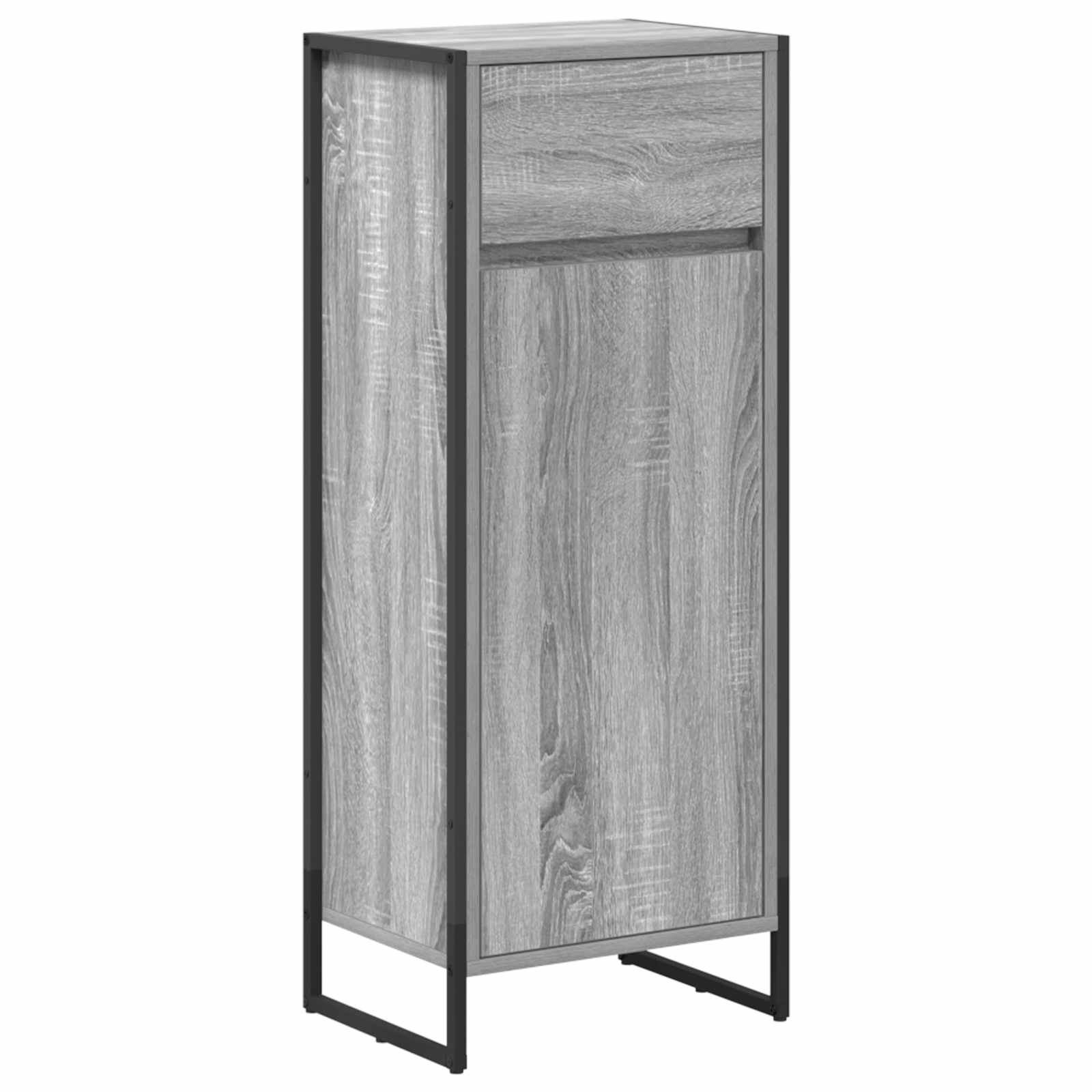 Ensemble de mobilier de salle de bain 4 pc Gris Sonoma - XIOS