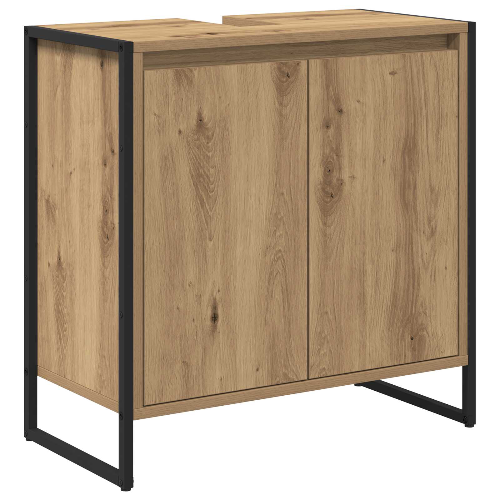 Ensemble de mobilier de salle de bain 4 pièces Chêne artisanal