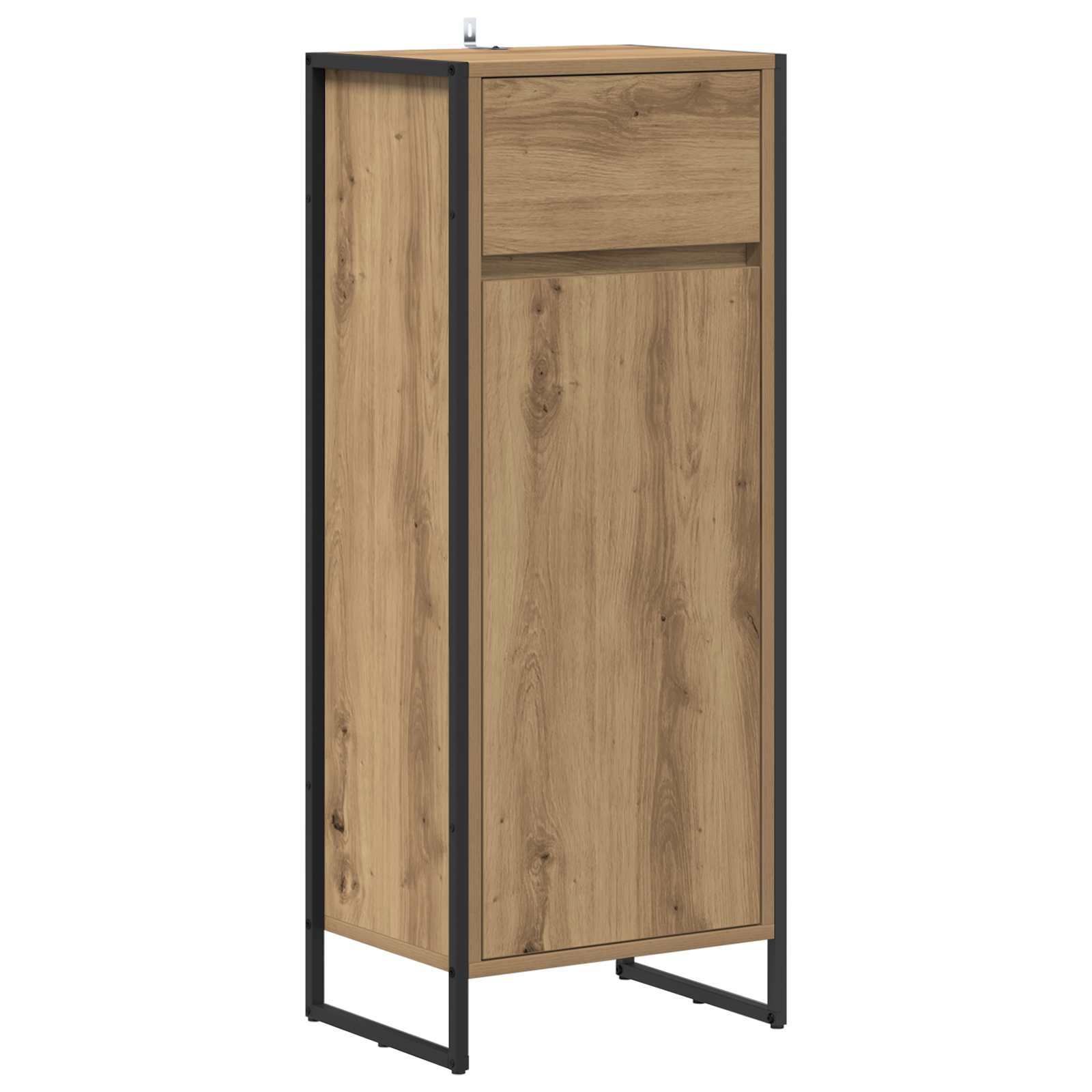 Ensemble de mobilier de salle de bain 4 pièces Chêne artisanal