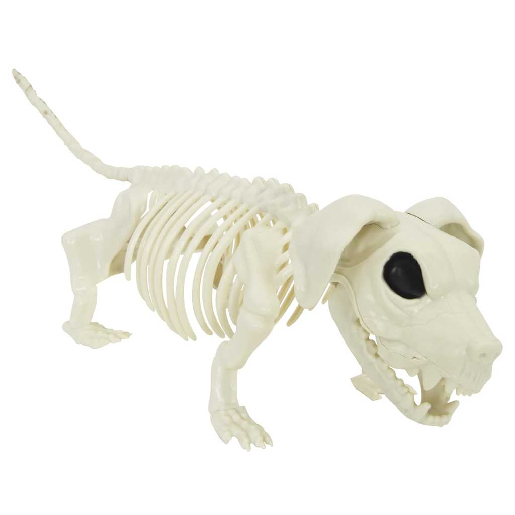 Squelette de décoration Halloween 2 pcs Blanc Polypropylène - XIOS