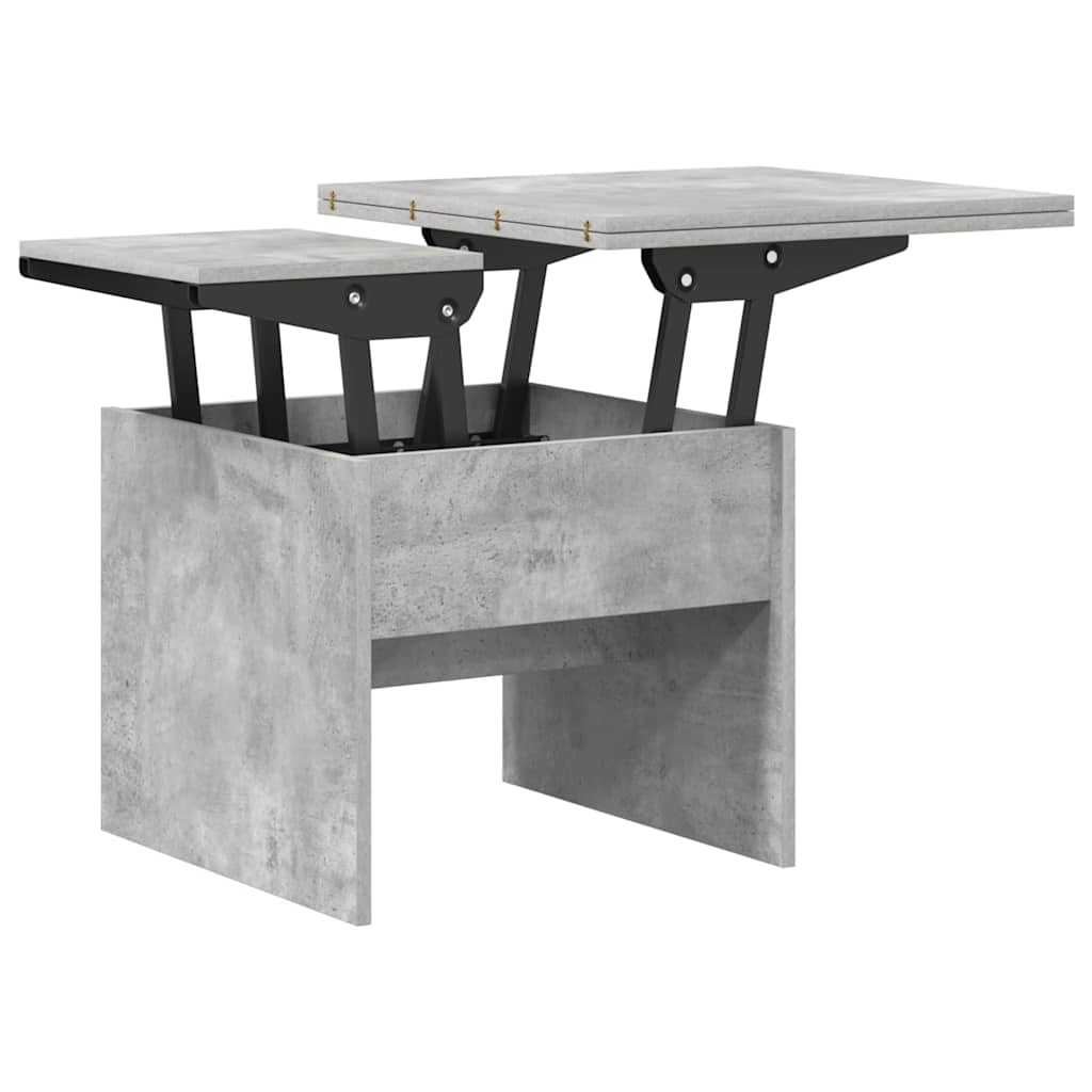 Table basse Gris béton 55 x 54,5 x 45 cm Bois d'ingénierie - XIOS