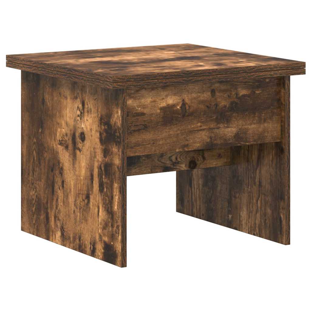 Table basse Chêne fumé 55 x 54,5 x 45 cm Bois d'ingénierie - XIOS