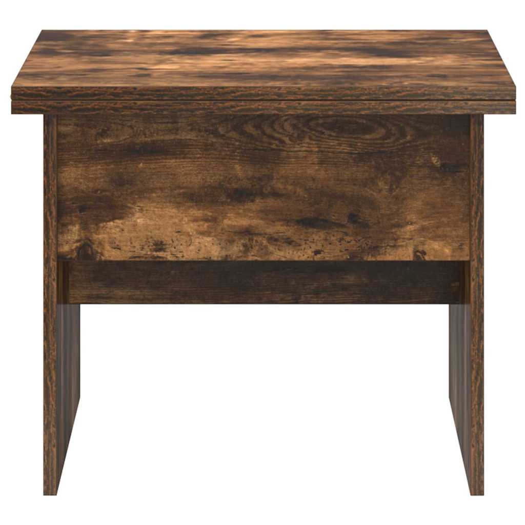Table basse Chêne fumé 55 x 54,5 x 45 cm Bois d'ingénierie - XIOS