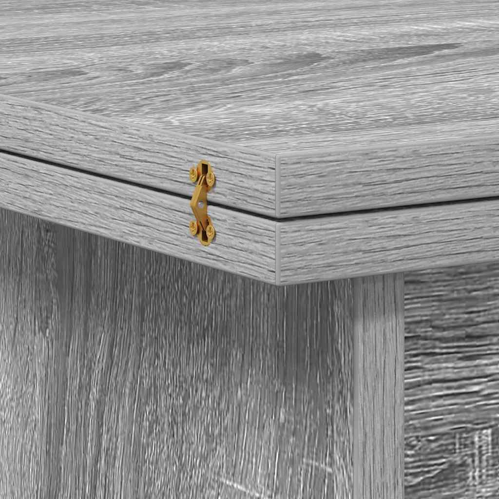Table basse Sonoma gris 55 x 54,5 x 45 cm Bois d'ingénierie