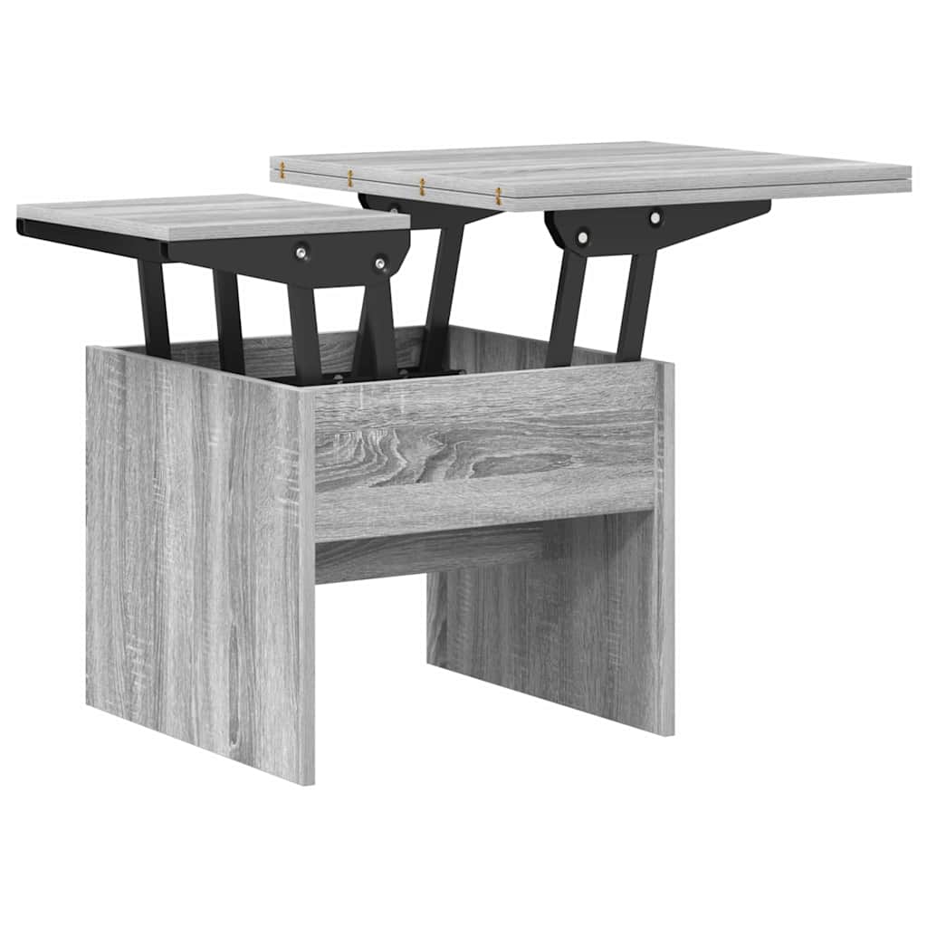 Table basse Sonoma gris 55 x 54,5 x 45 cm Bois d'ingénierie