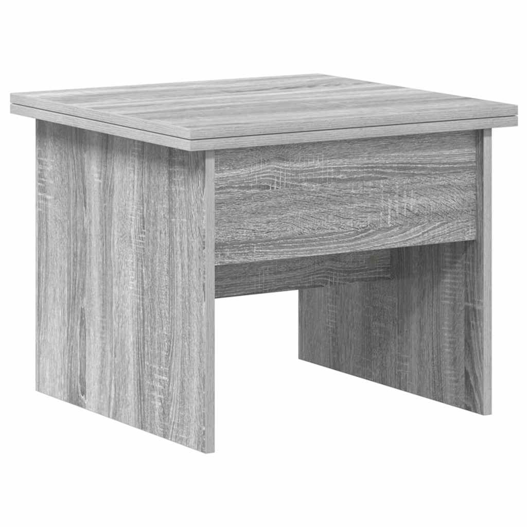 Table basse Sonoma gris 55 x 54,5 x 45 cm Bois d'ingénierie