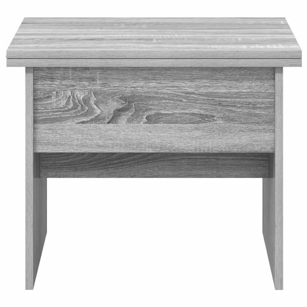 Table basse Sonoma gris 55 x 54,5 x 45 cm Bois d'ingénierie