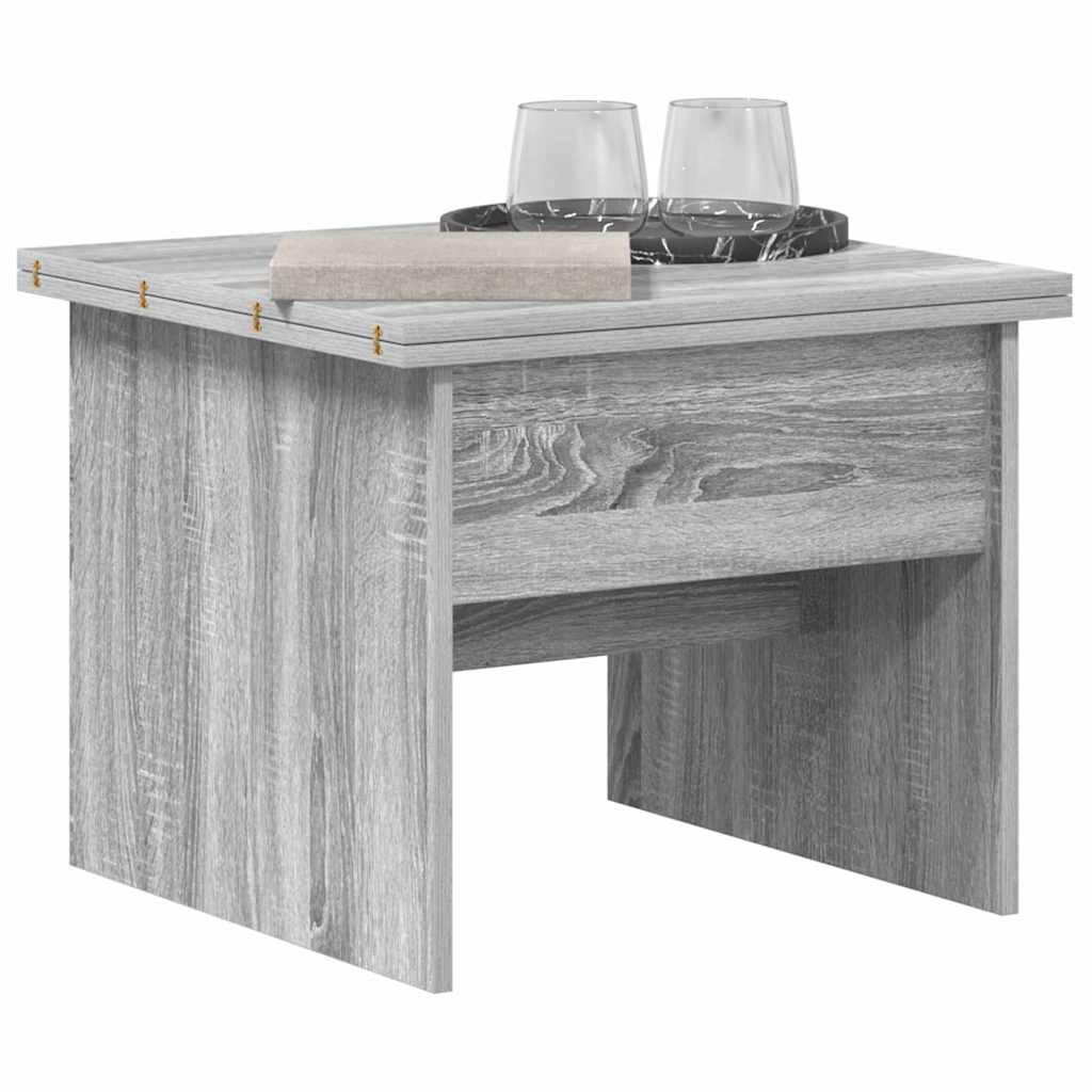 Table basse Sonoma gris 55 x 54,5 x 45 cm Bois d'ingénierie
