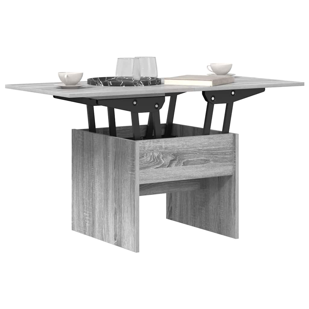 Table basse Sonoma gris 55 x 54,5 x 45 cm Bois d'ingénierie