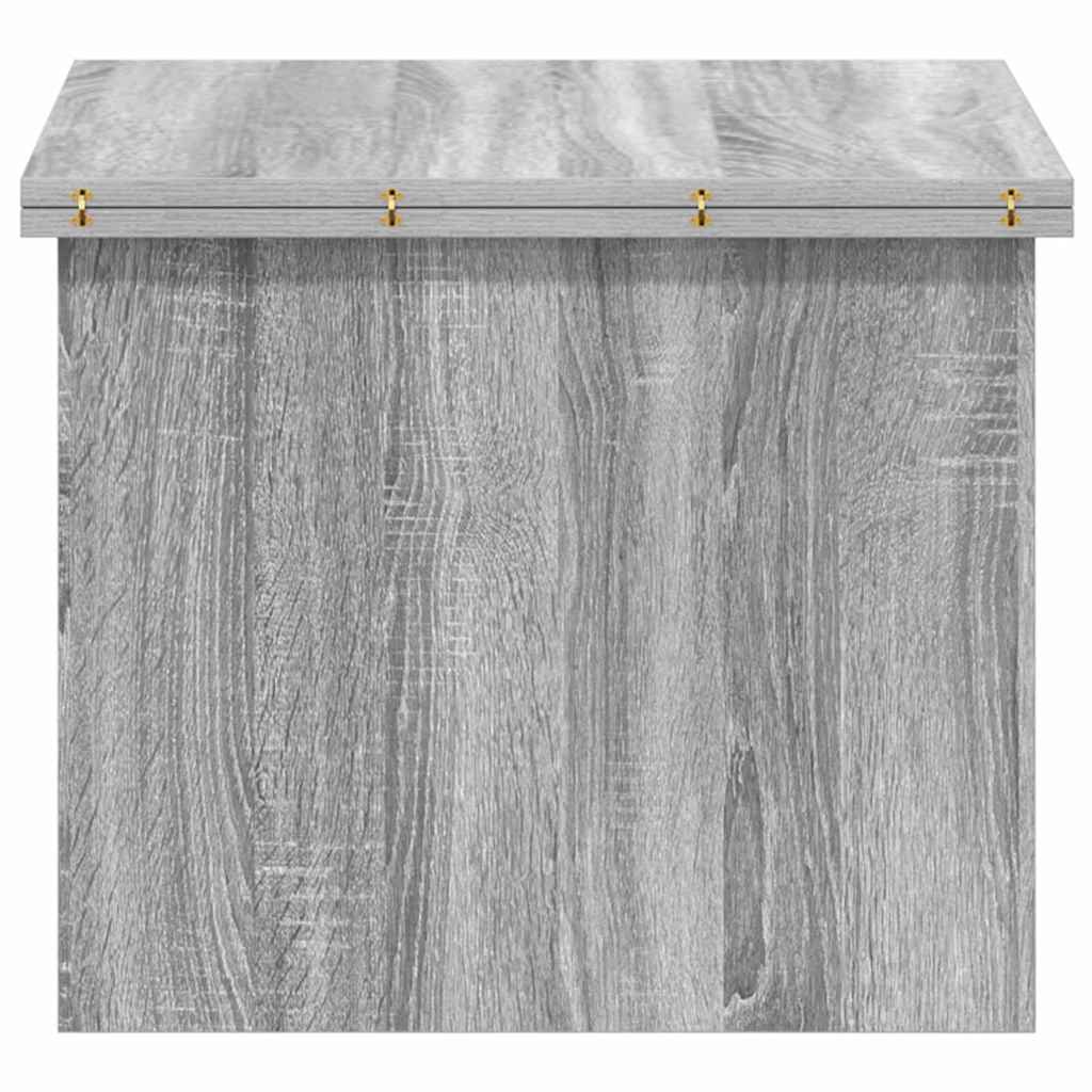 Table basse Sonoma gris 55 x 54,5 x 45 cm Bois d'ingénierie