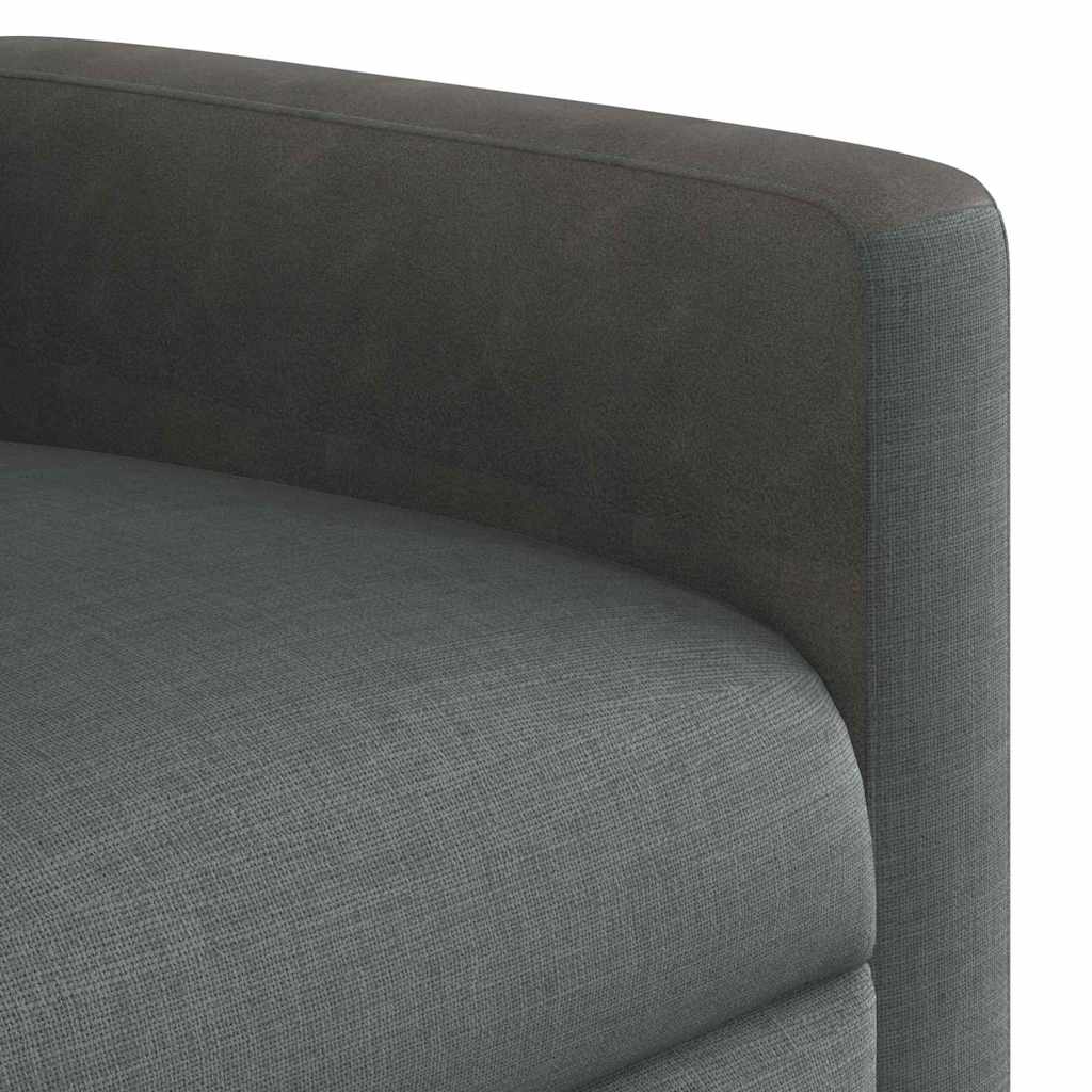 Fauteuil inclinable Gris foncé 69 x 86 x 100 cm tissu - XIOS