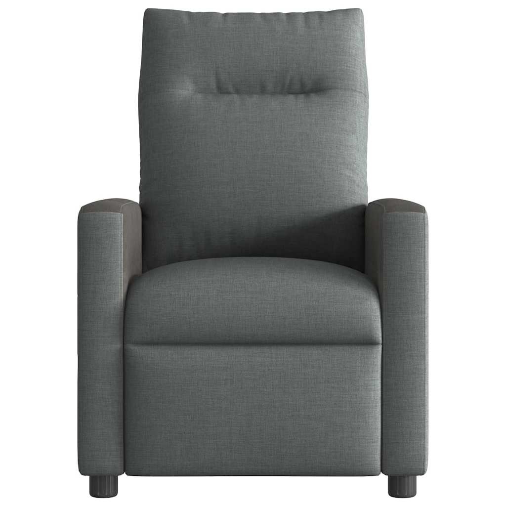 Fauteuil inclinable Gris foncé 69 x 86 x 100 cm tissu - XIOS