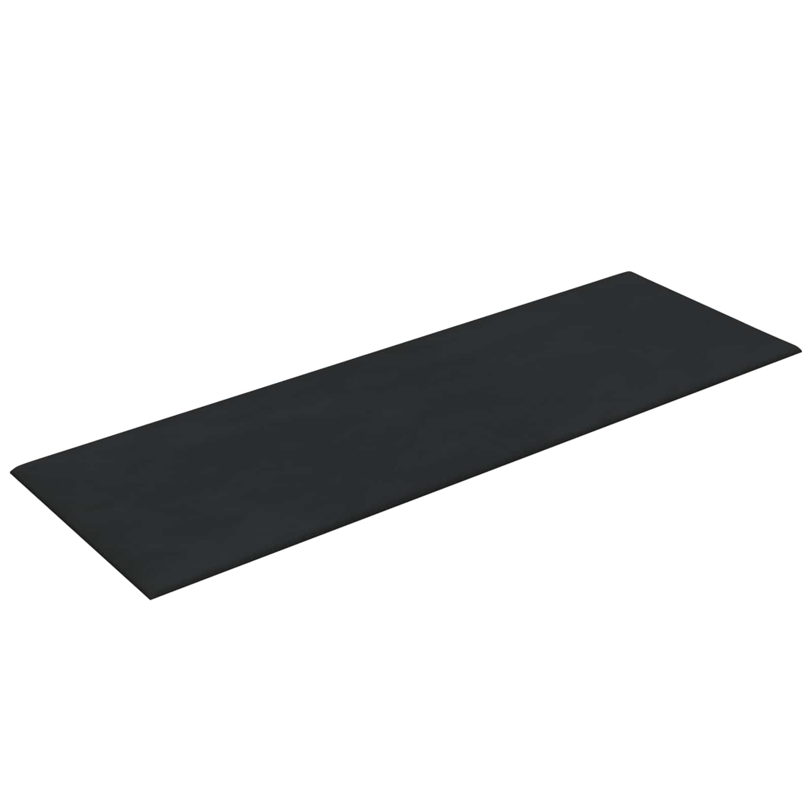 Tête de lit murale 12 pcs Noir Velours - XIOS