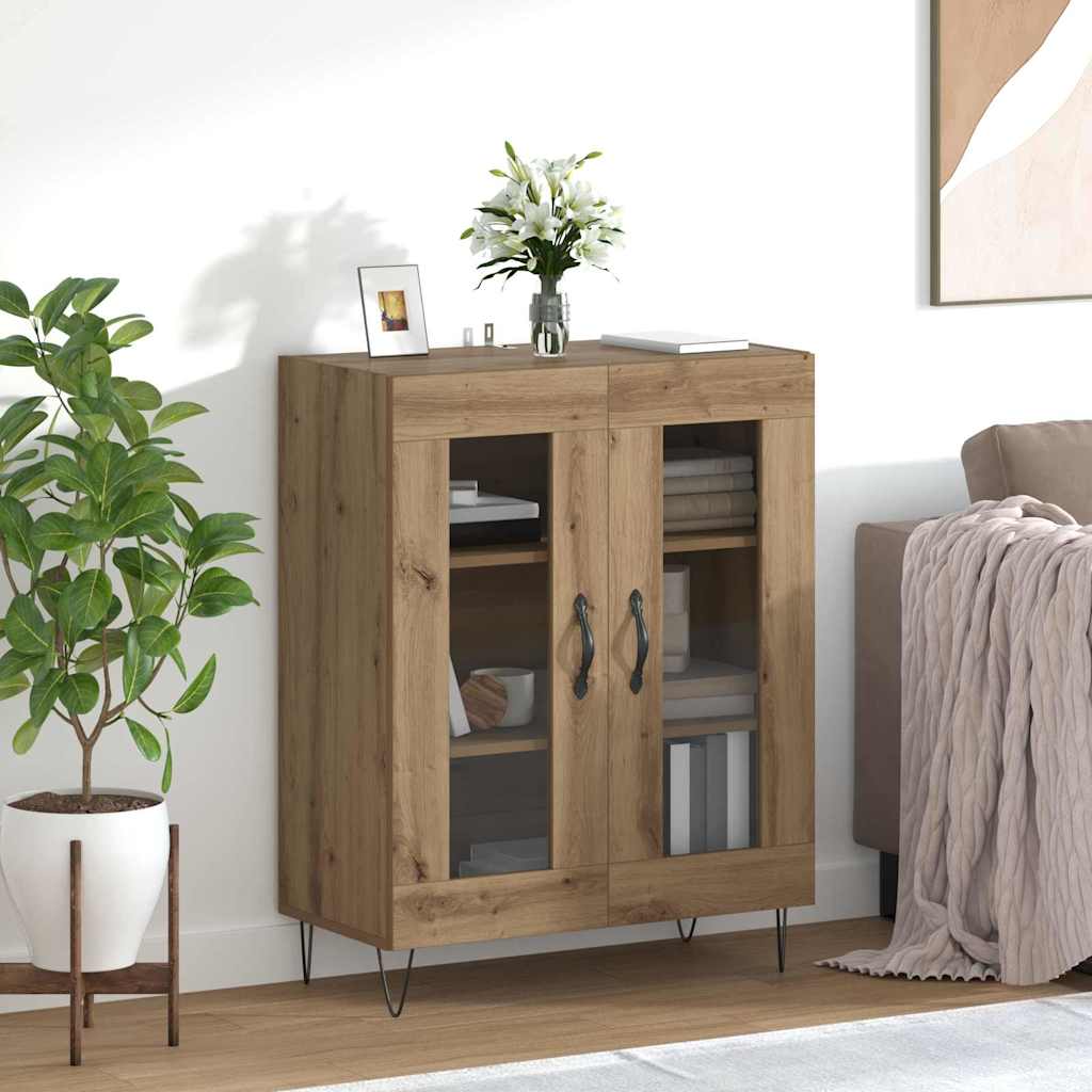 Buffet Chêne artisanal 69,5 x 34 x 90 cm Bois d'ingénierie - XIOS