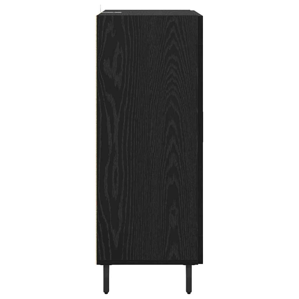 Buffet Chêne noir 69,5 x 34 x 90 cm Bois d'ingénierie - XIOS