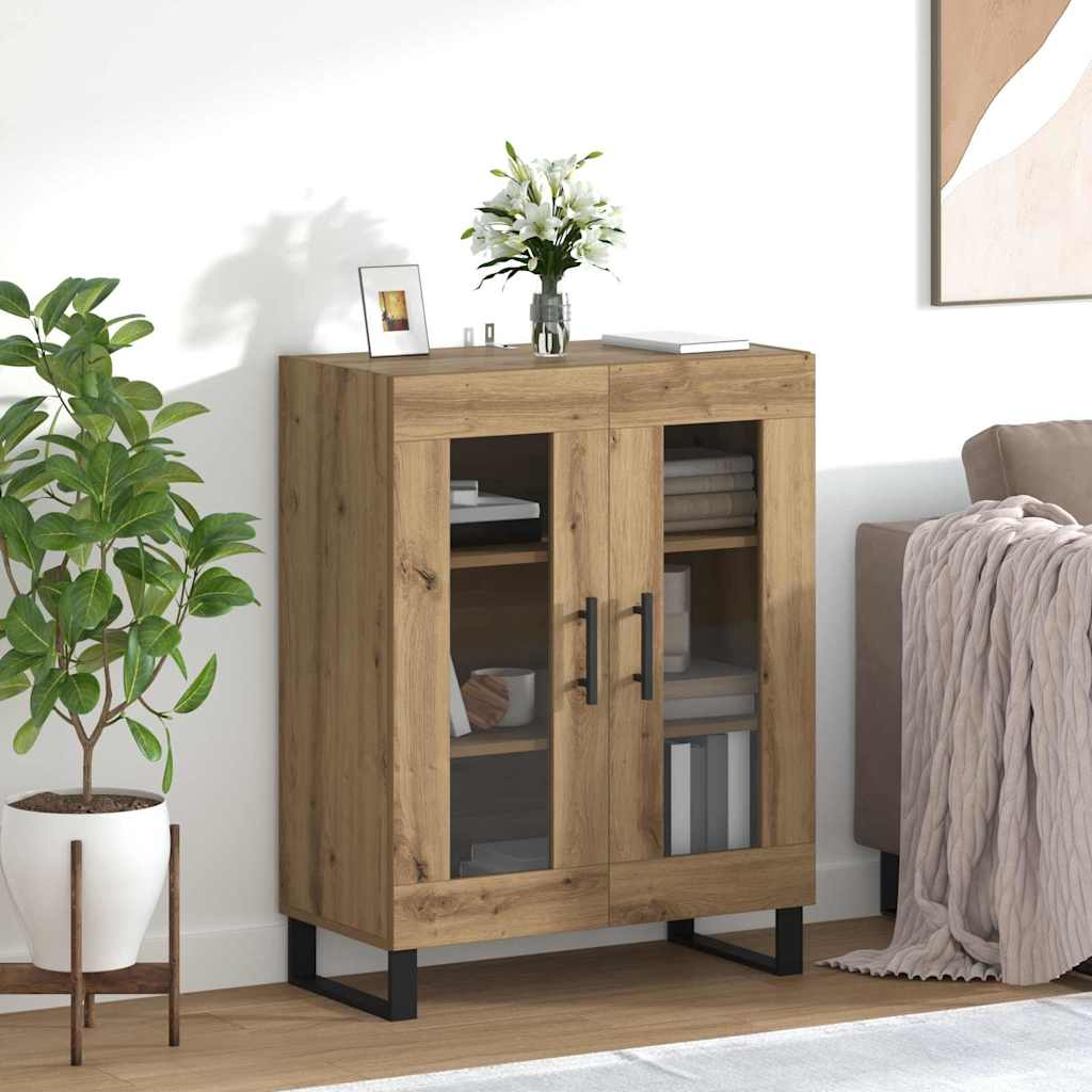 Buffet Chêne artisanal 69,5 x 34 x 90 cm Bois d'ingénierie - XIOS