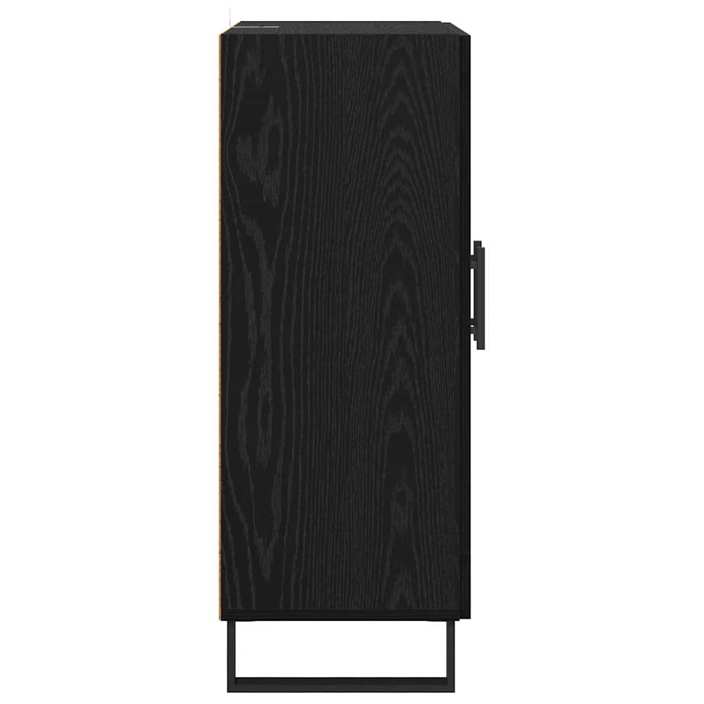 Buffet Chêne noir 69,5 x 34 x 90 cm Bois d'ingénierie - XIOS