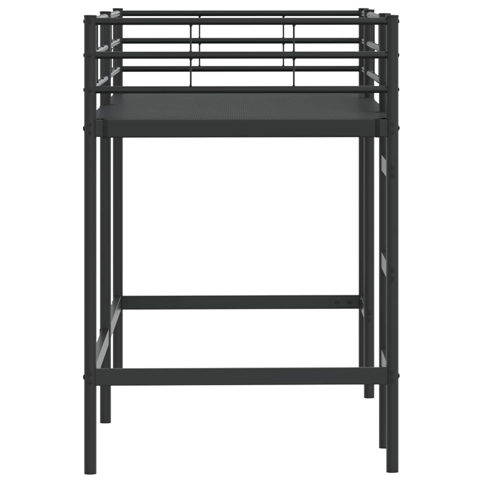 Lit mezzanine pour enfants Noir 75 x 190 cm - XIOS