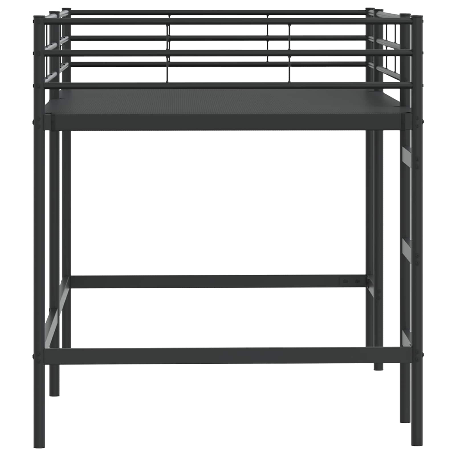 Lit mezzanine pour enfants Noir 80 x 201 cm - XIOS