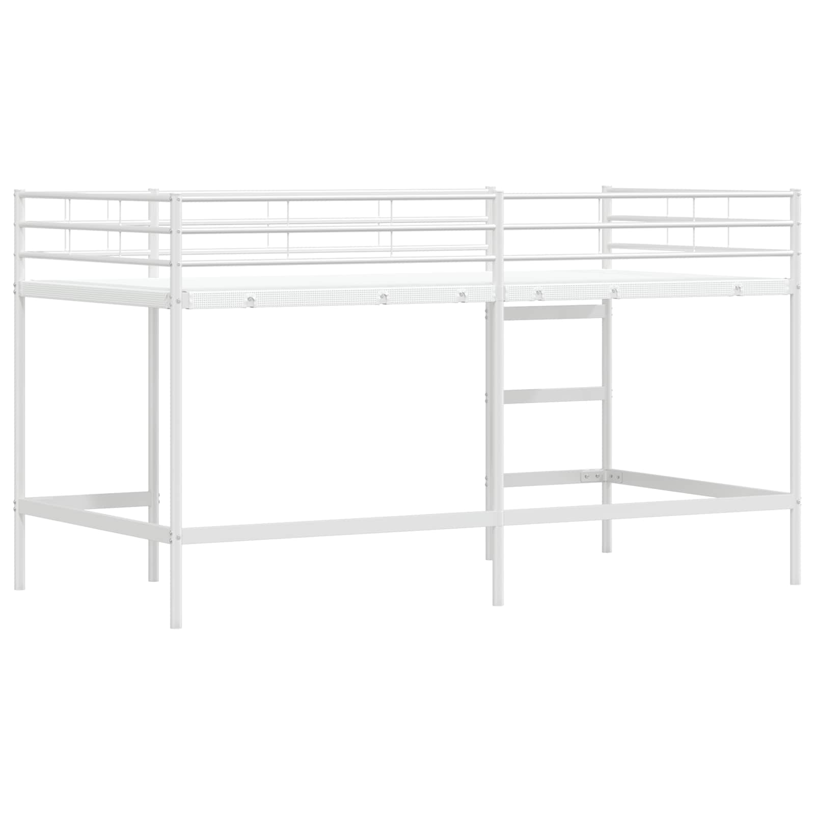 Lit mezzanine pour enfants Blanc 90 x 201 cm - XIOS