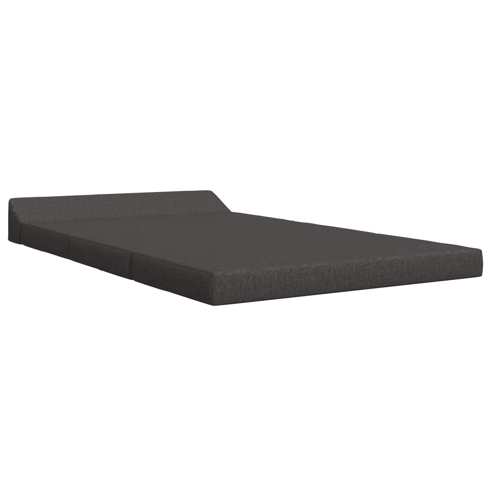 Canapé-lit pliable Gris foncé 120 x 60 x 49 cm Tissu - XIOS