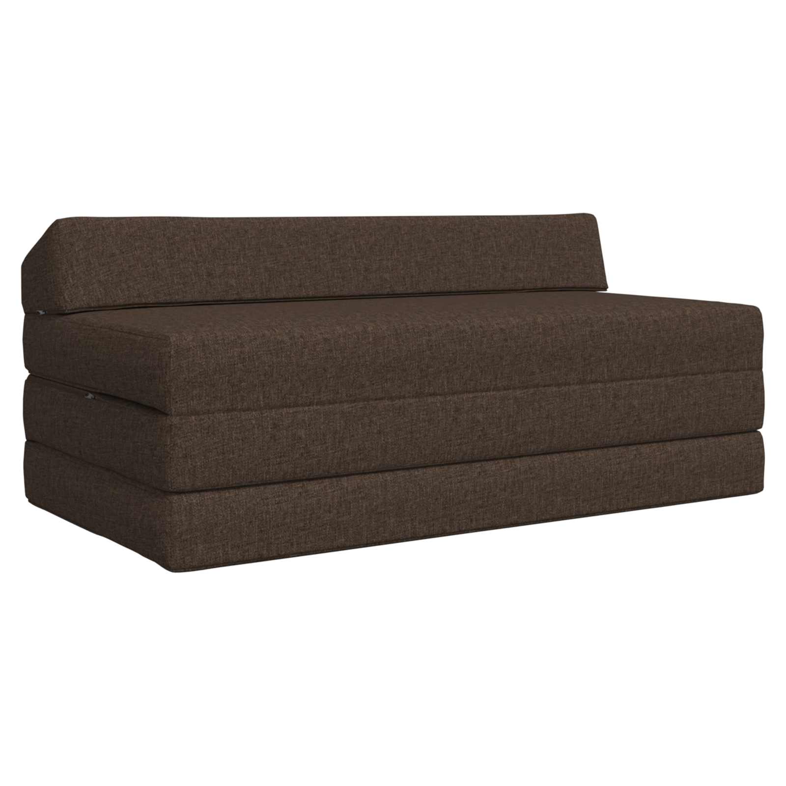 Canapé-lit pliable Taupe 120 x 60 x 49 cm Tissu - XIOS