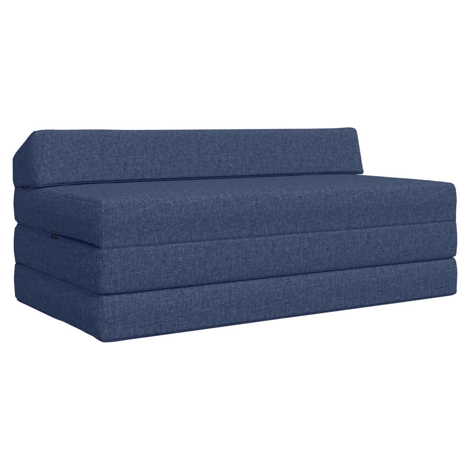 Canapé-lit pliable Bleu 120 x 60 x 49 cm Tissu - XIOS