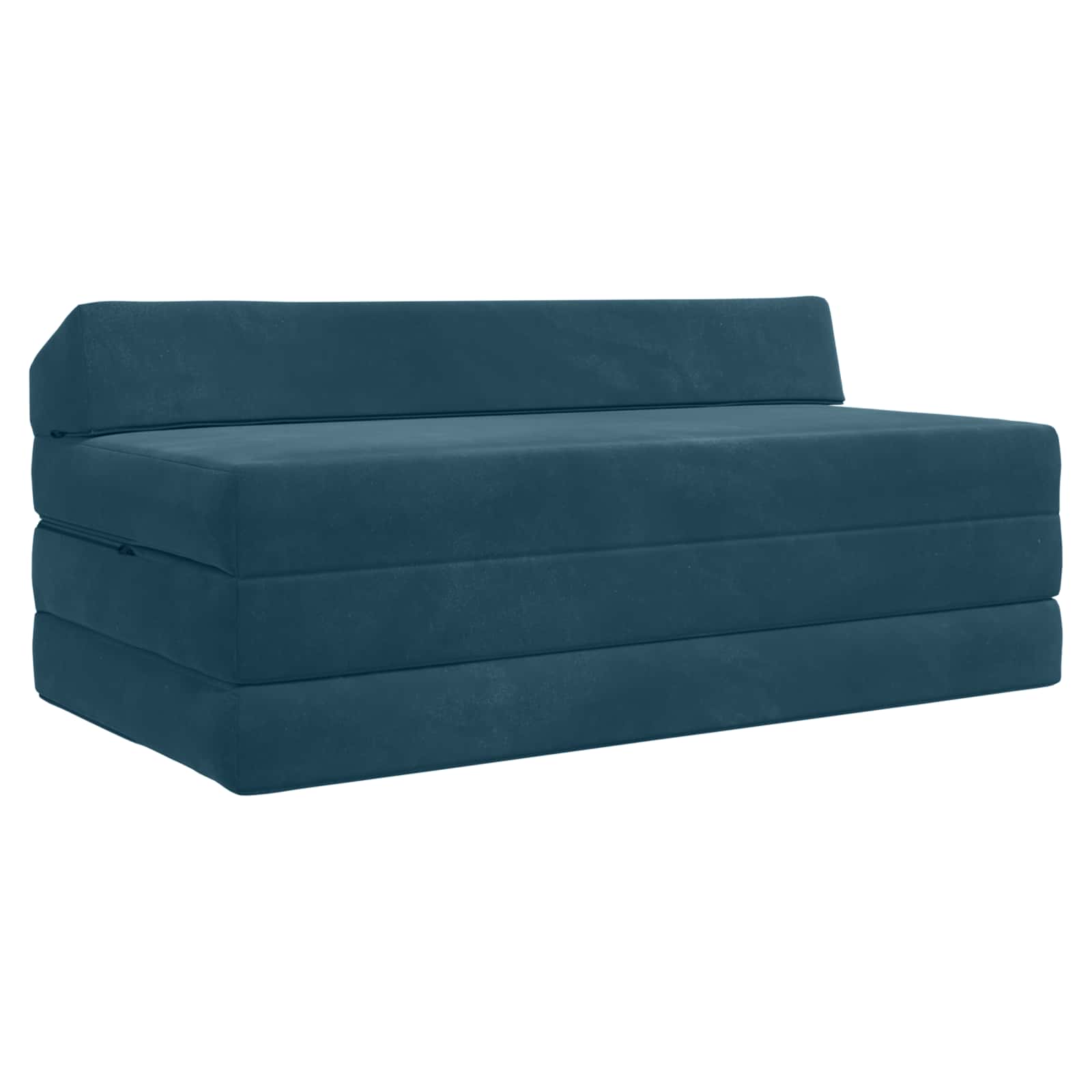 Canapé-lit pliable Bleu 120 x 60 x 49 cm Tissu - XIOS
