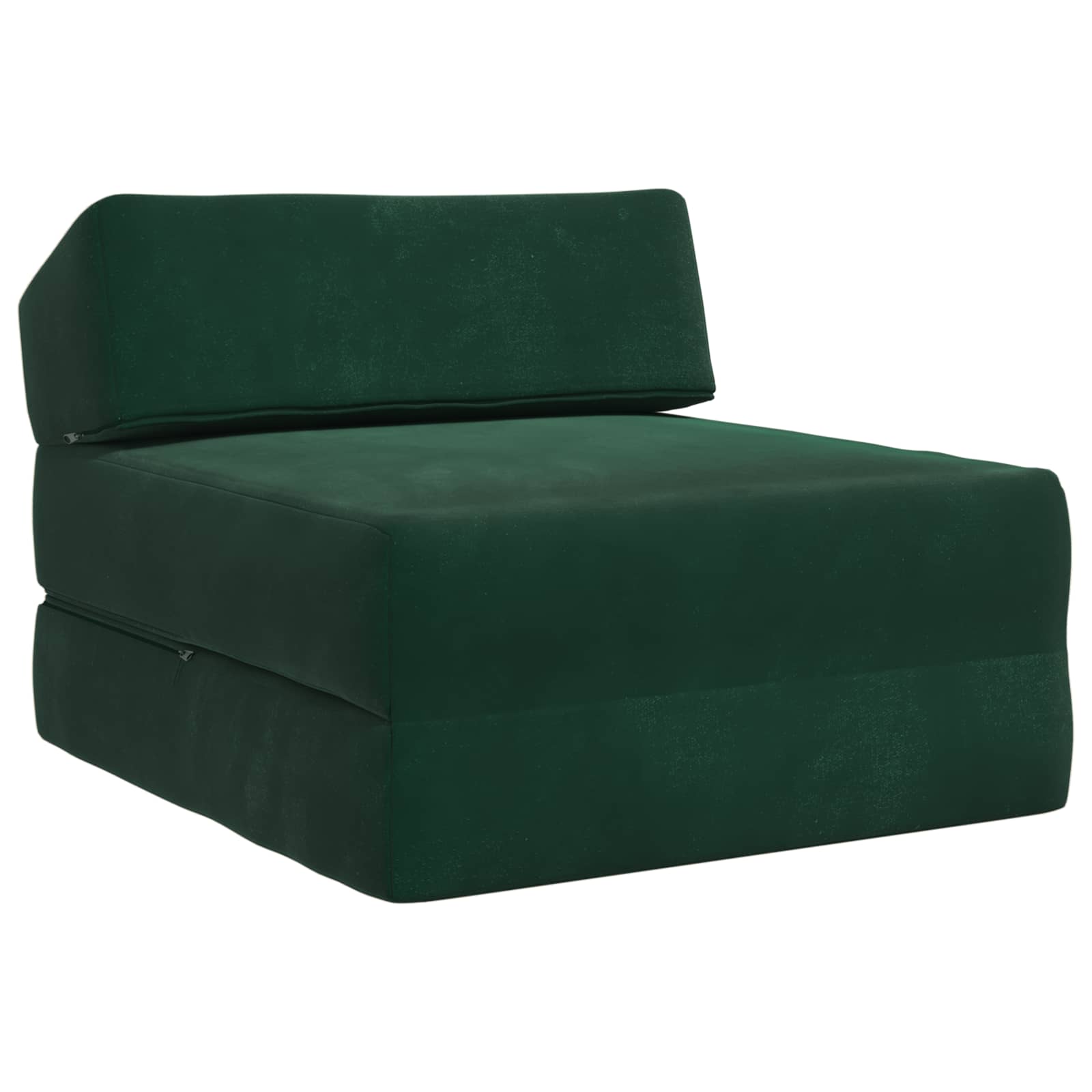 Canapé-lit pliable Vert foncé 60 x 70 x 41 cm Tissu - XIOS