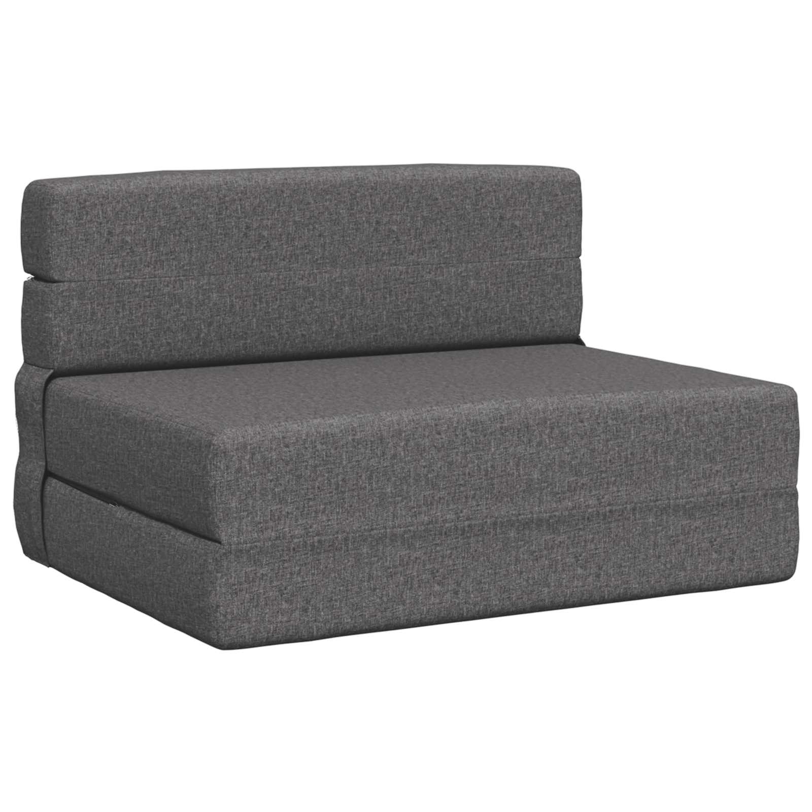 Canapé-lit pliable Gris clair 70 x 72 x 60 cm Tissu - XIOS
