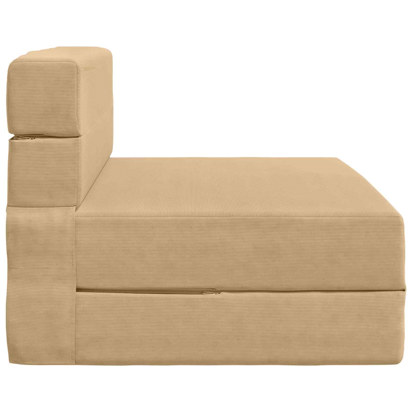Canapé-lit pliant Gris Vert Clair 190 x 70 x 15 cm - XIOS