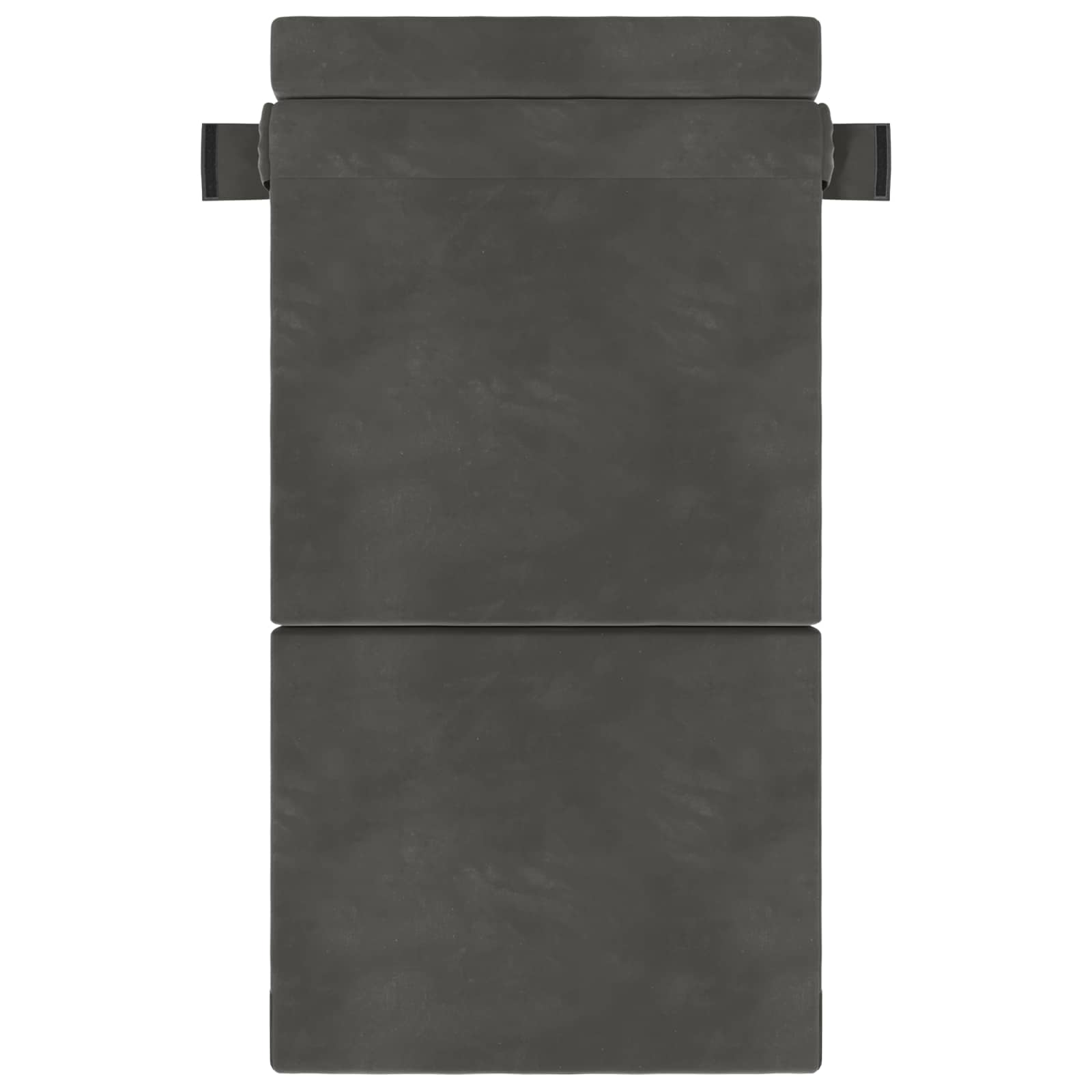 Canapé-lit pliant Gris foncé 190 x 100 x 15 cm Velours - XIOS
