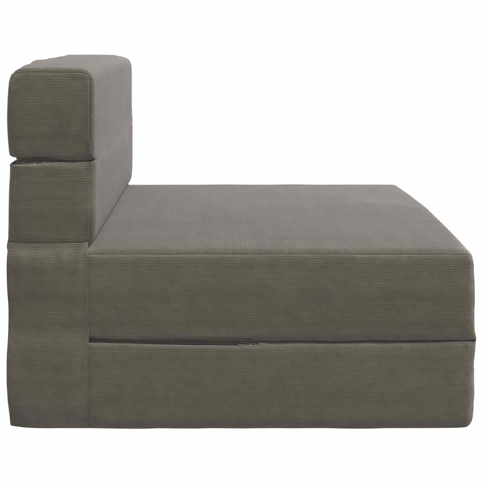 Canapé-lit pliant Gris clair 190 x 100 x 15 cm - XIOS