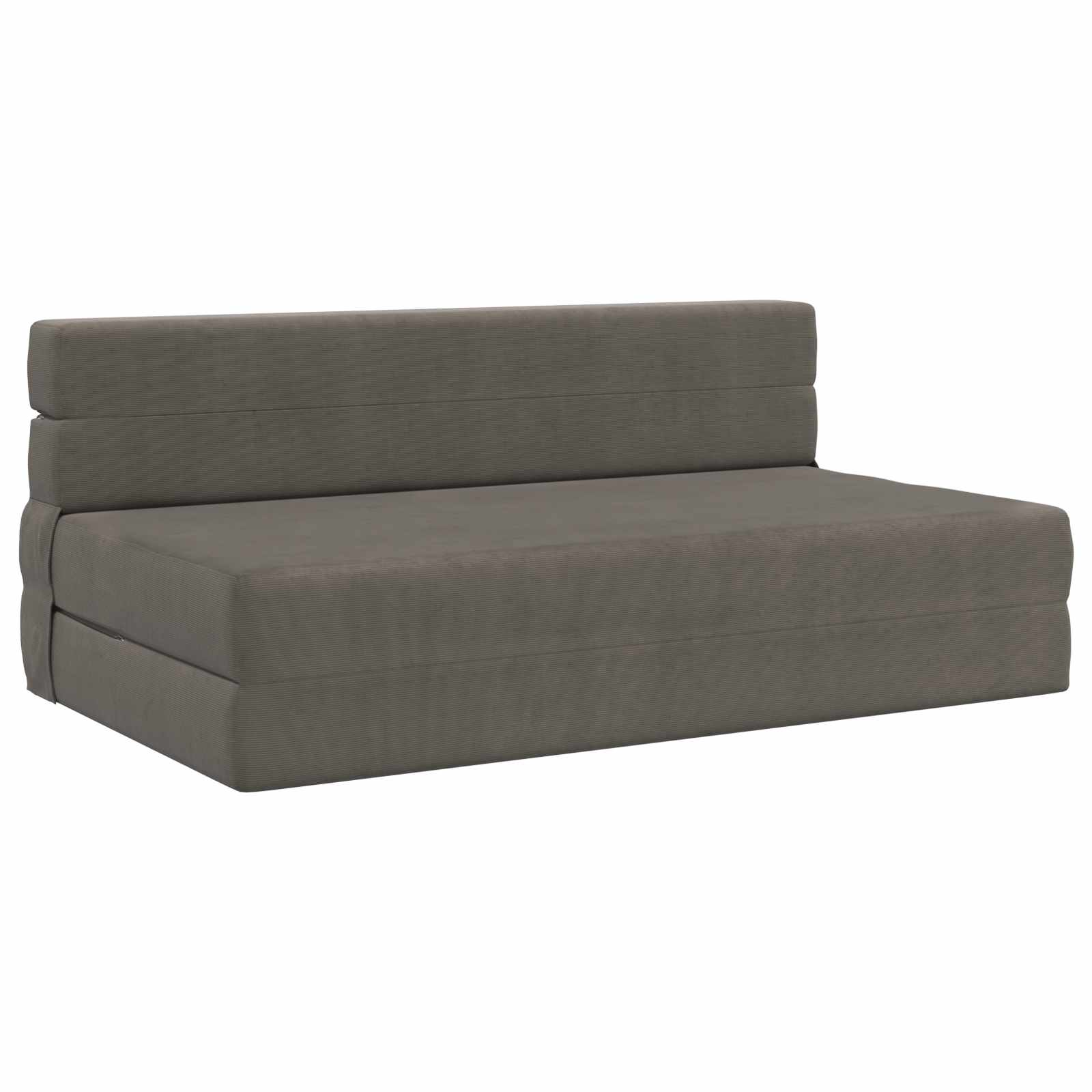 Canapé-lit pliable Gris clair 152 x 86,5 x 60 cm Tissu
