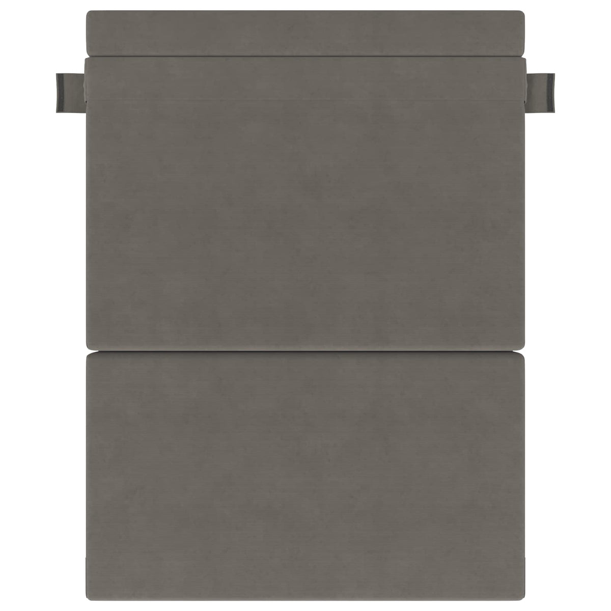 Canapé-lit pliable Gris clair 152 x 86,5 x 60 cm Tissu