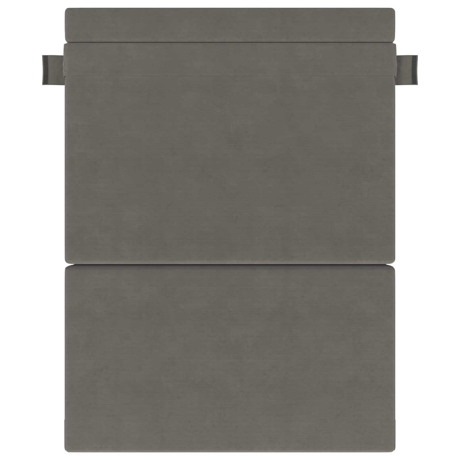 Canapé-lit pliable Gris clair 152 x 86,5 x 60 cm Tissu