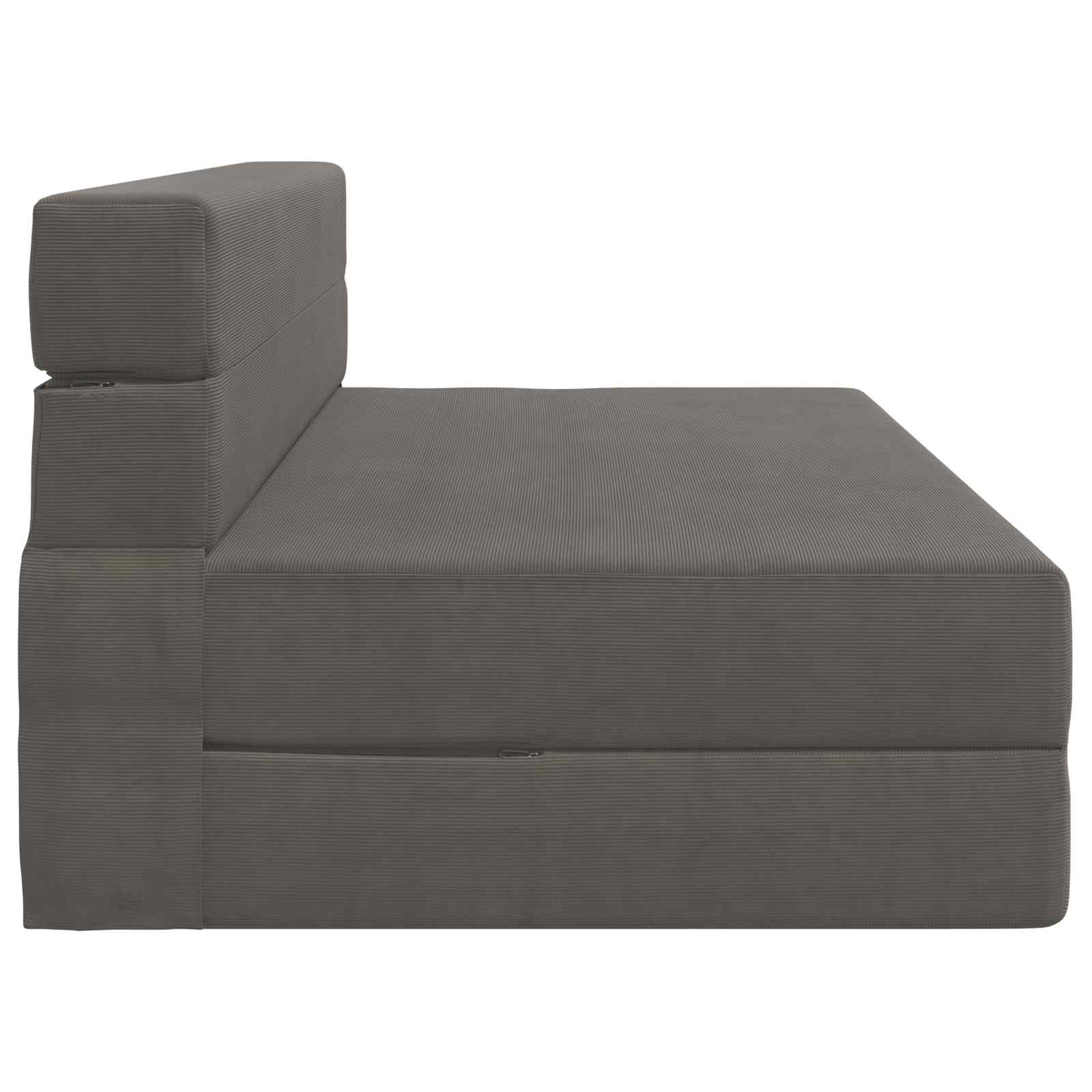 Canapé-lit pliant Gris clair 203 x 152 x 15 cm - XIOS
