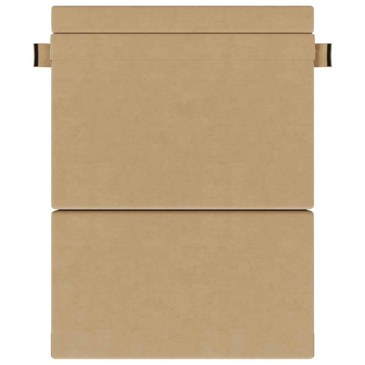 Canapé-lit pliable Vert Gris 152 x 86,5 x 60 cm Tissu