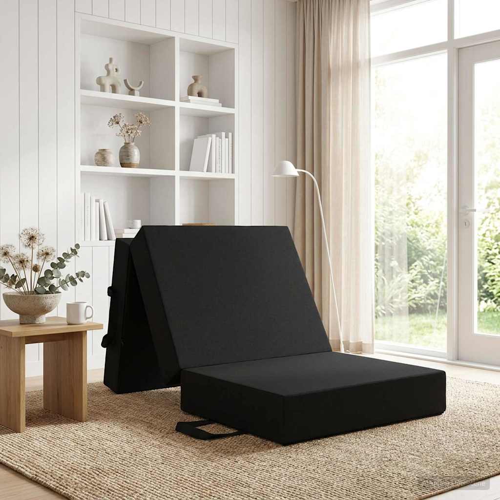 Canapé-lit pliable 75 x 63 x 45 cm Noir - XIOS