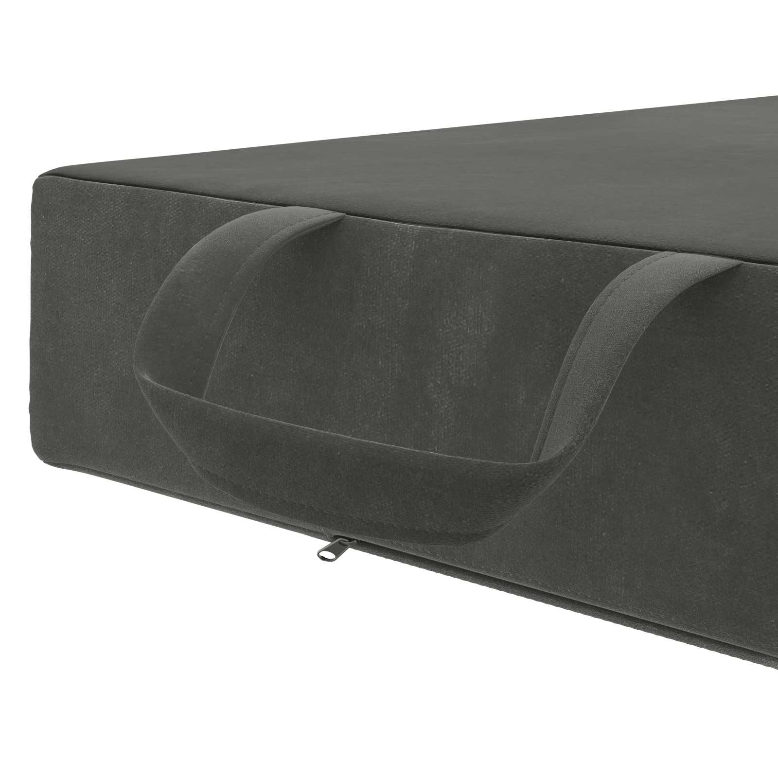 Canapé-lit pliable 75 x 63 x 45 cm Gris foncé - XIOS