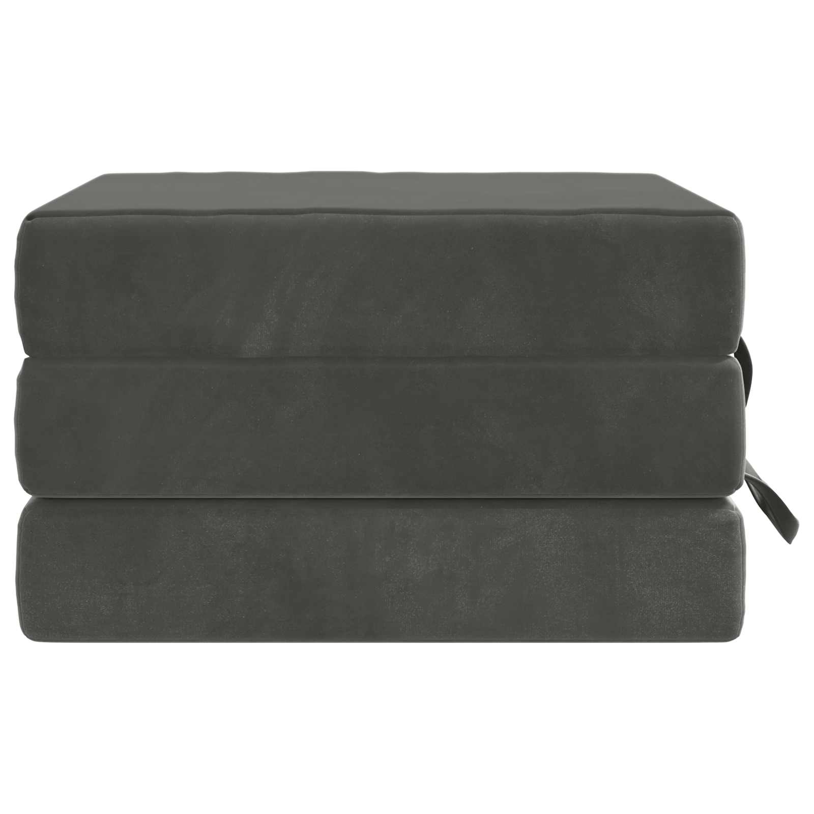 Canapé-lit pliable 75 x 63 x 45 cm Gris foncé - XIOS