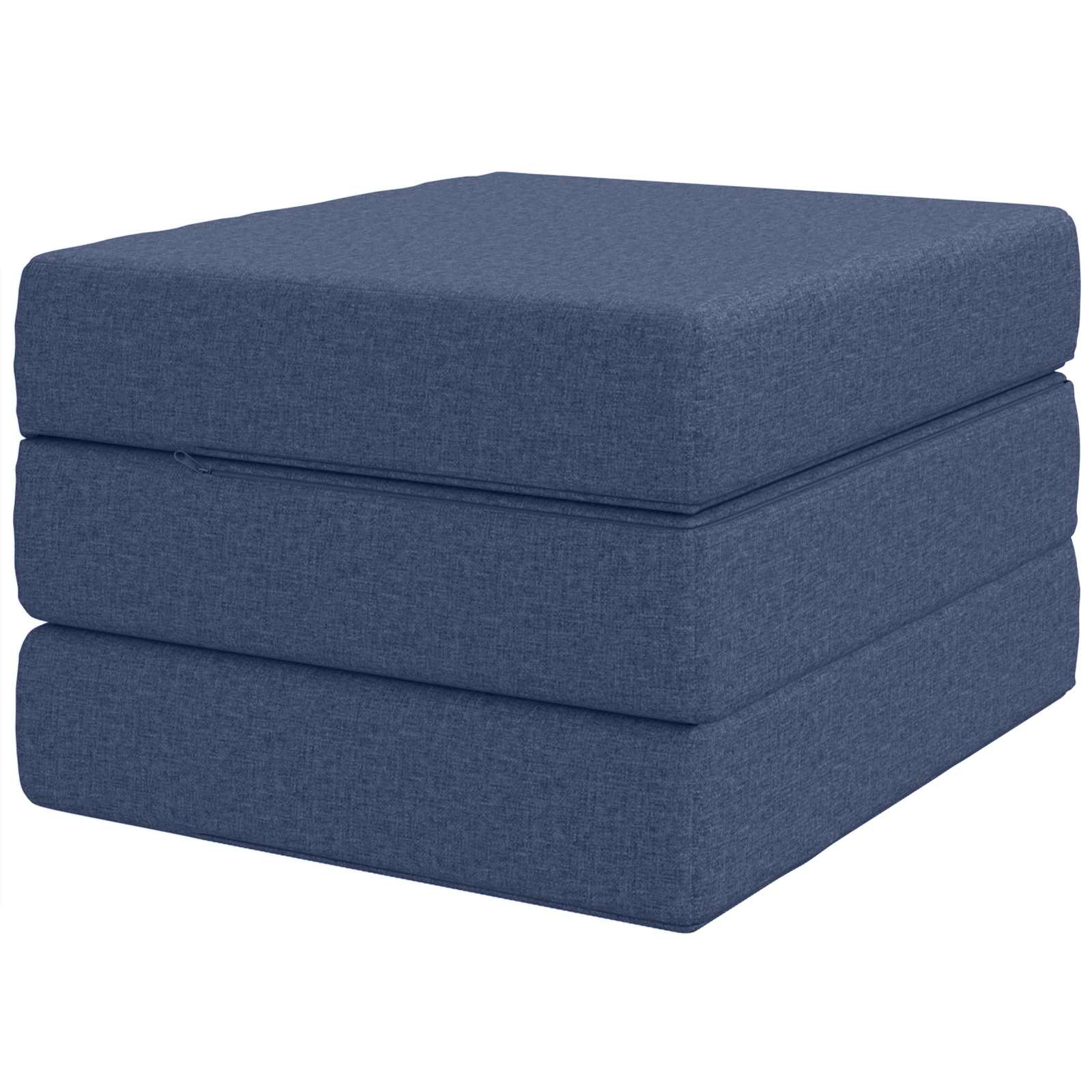 Canapé-lit pliable 90 x 63 x 45 cm Bleu - XIOS