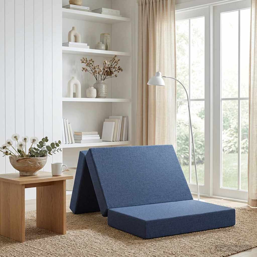 Canapé-lit pliable 80 x 67 x 45 cm Bleu - XIOS