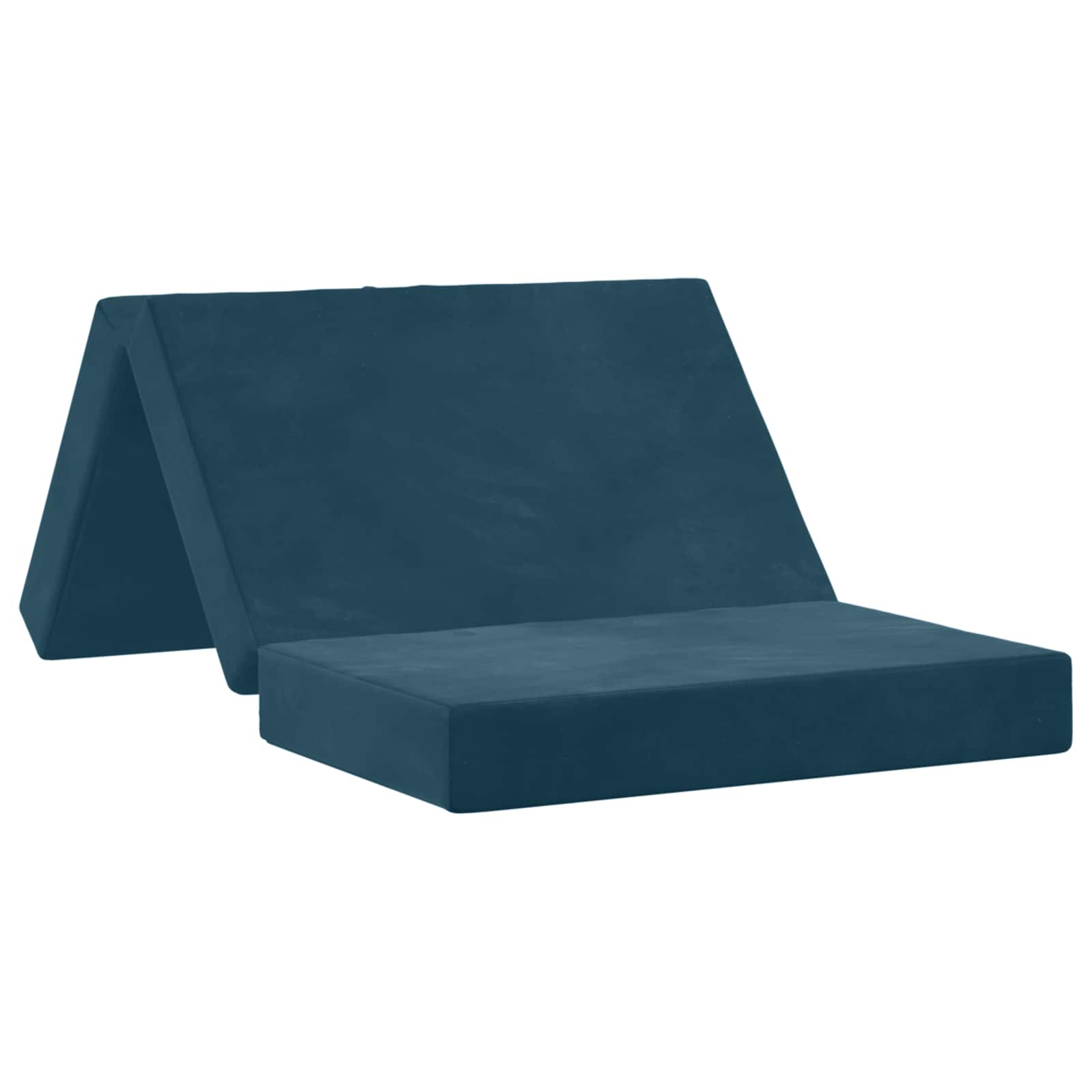 Canapé-lit pliable 80 x 67 x 45 cm Bleu - XIOS