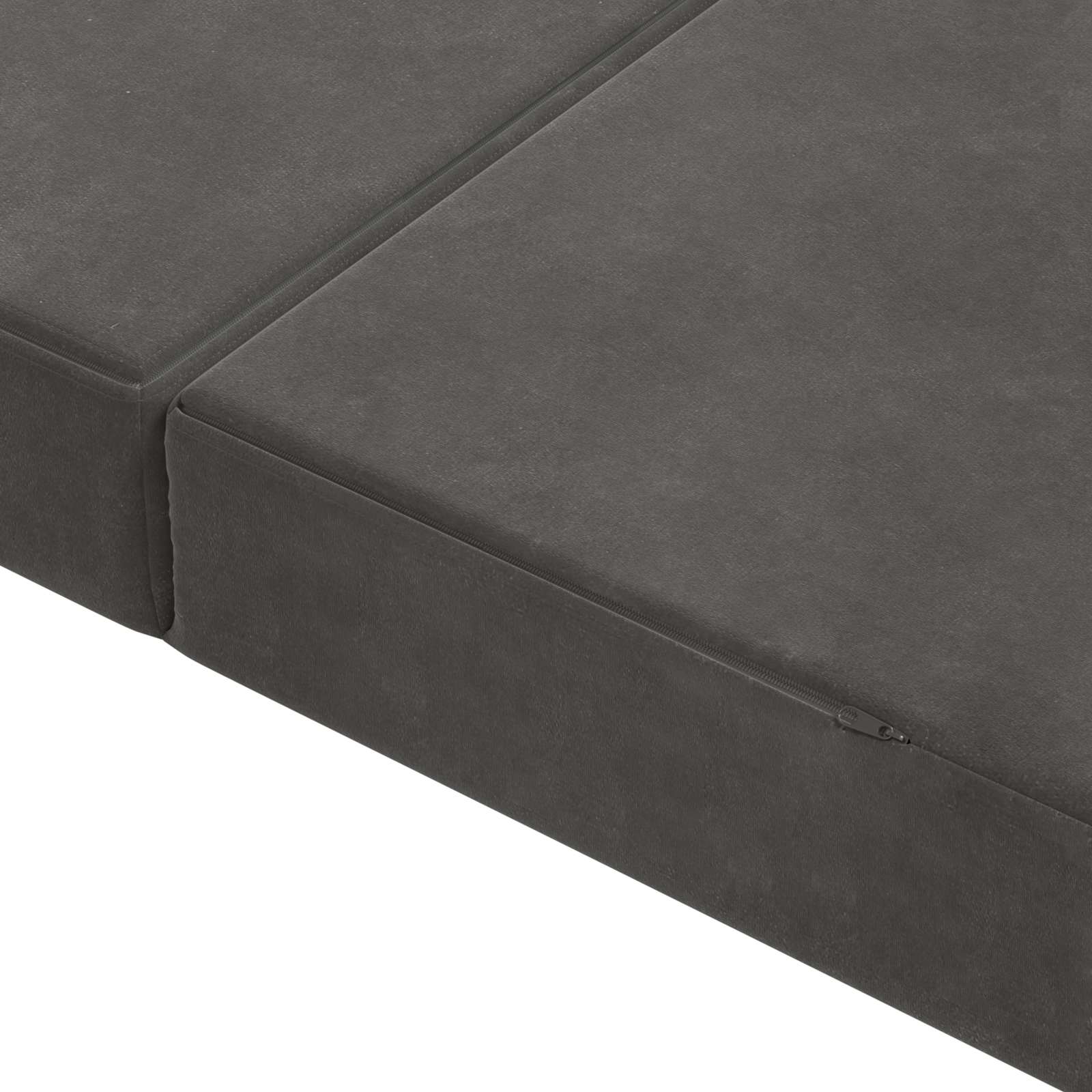 Canapé-lit pliable 120 x 67 x 45 cm Gris foncé - XIOS