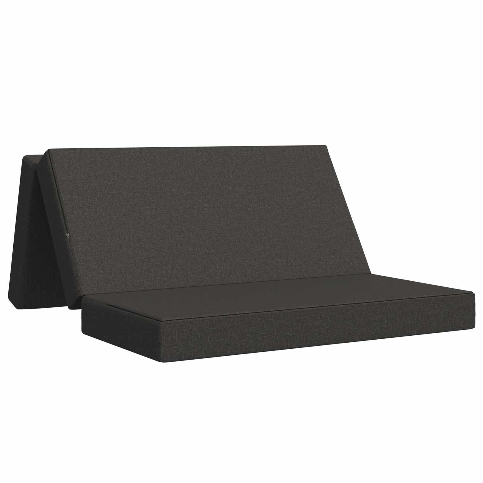Canapé-lit pliable 160 x 67 x 45 cm Gris foncé - XIOS