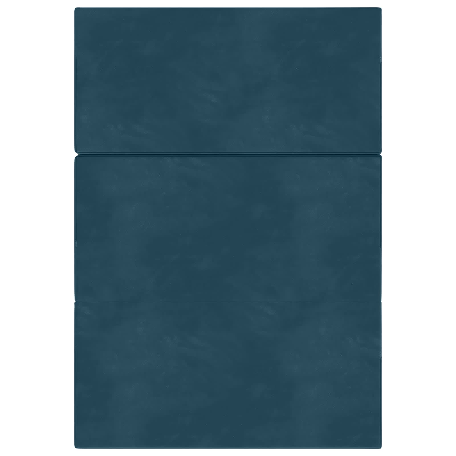 Canapé-lit pliable 160 x 67 x 45 cm Bleu